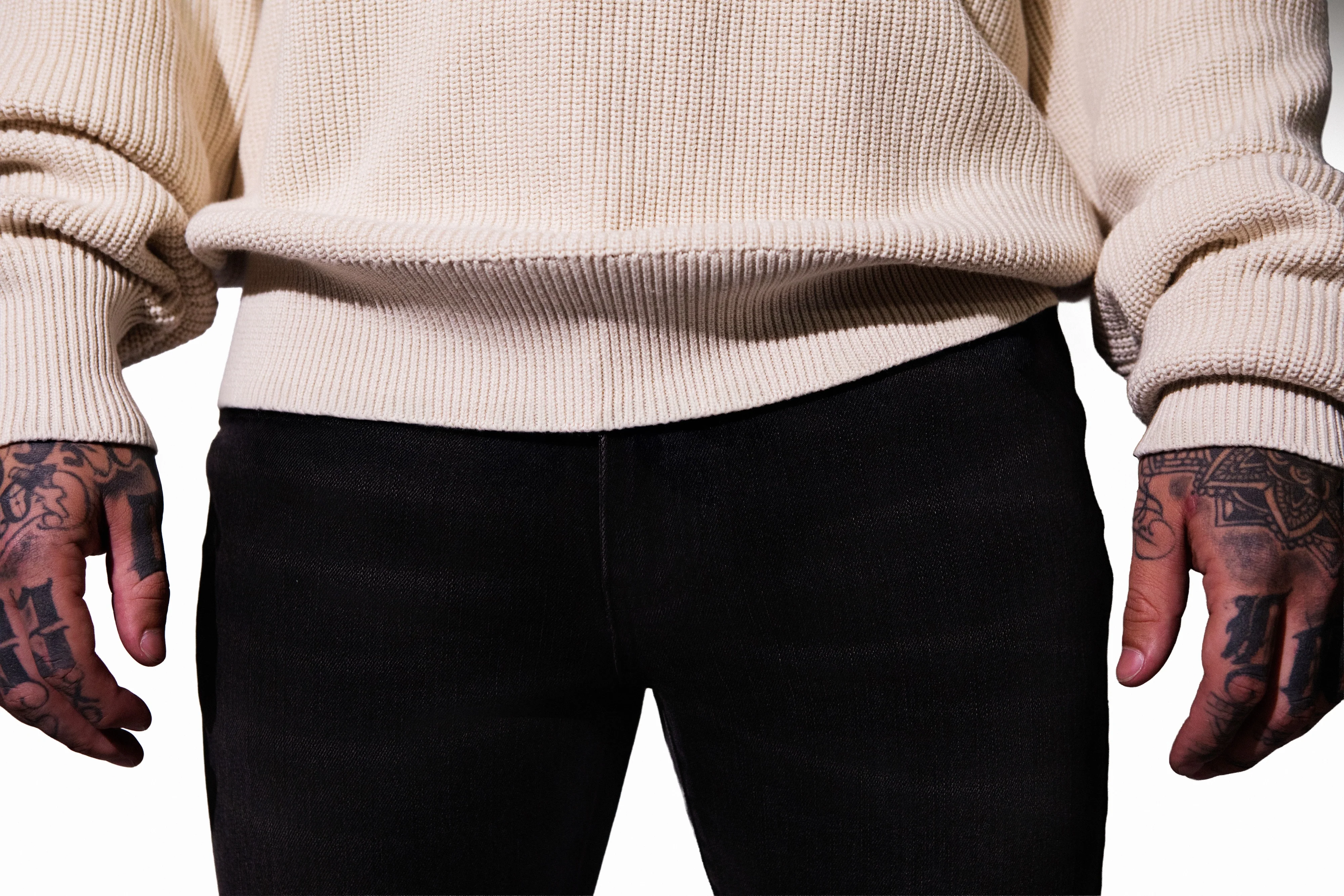 THE BEVERLY CREWNECK (BEIGE) - Image 5