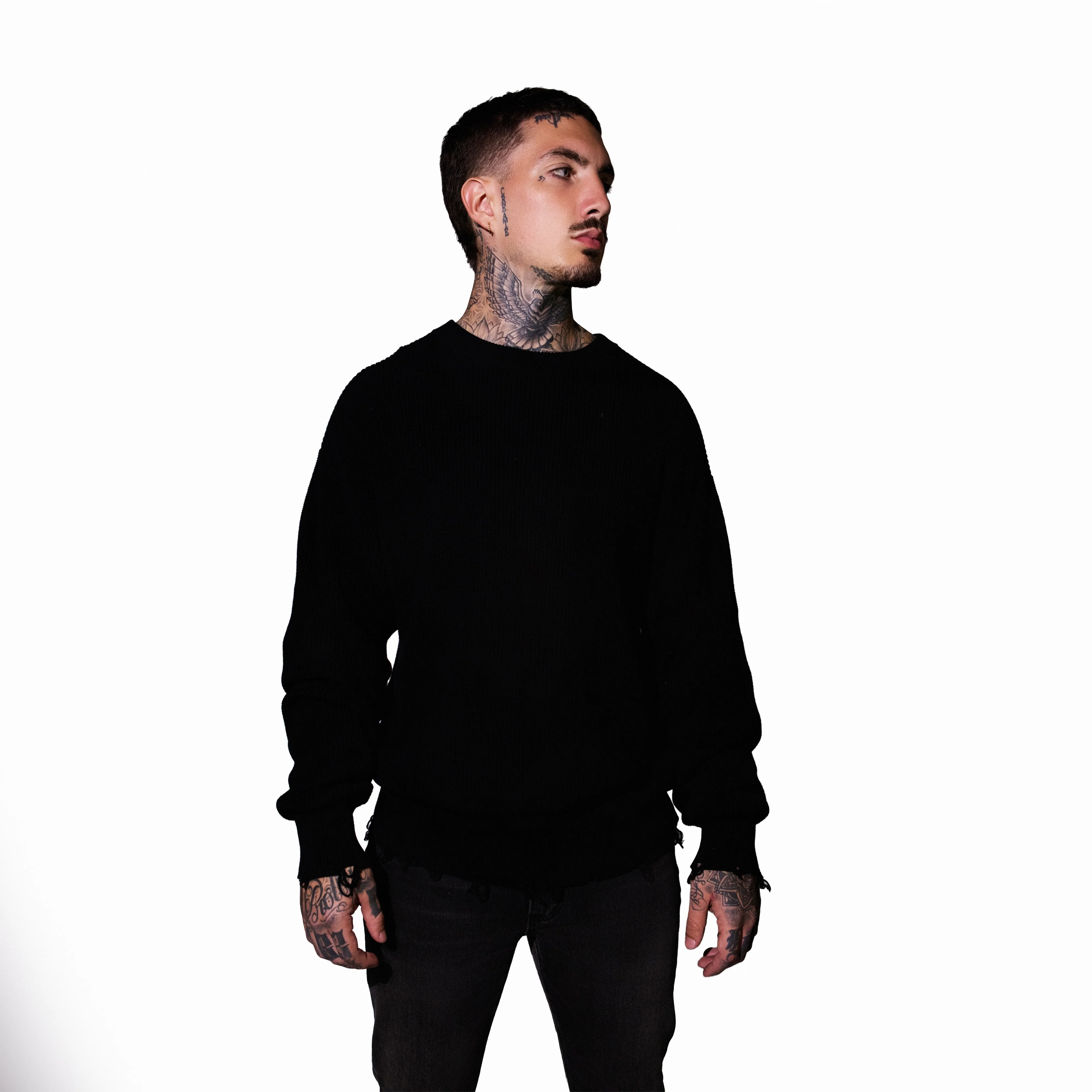 THE BEVERLY CREWNECK (BLACK) - Image 3