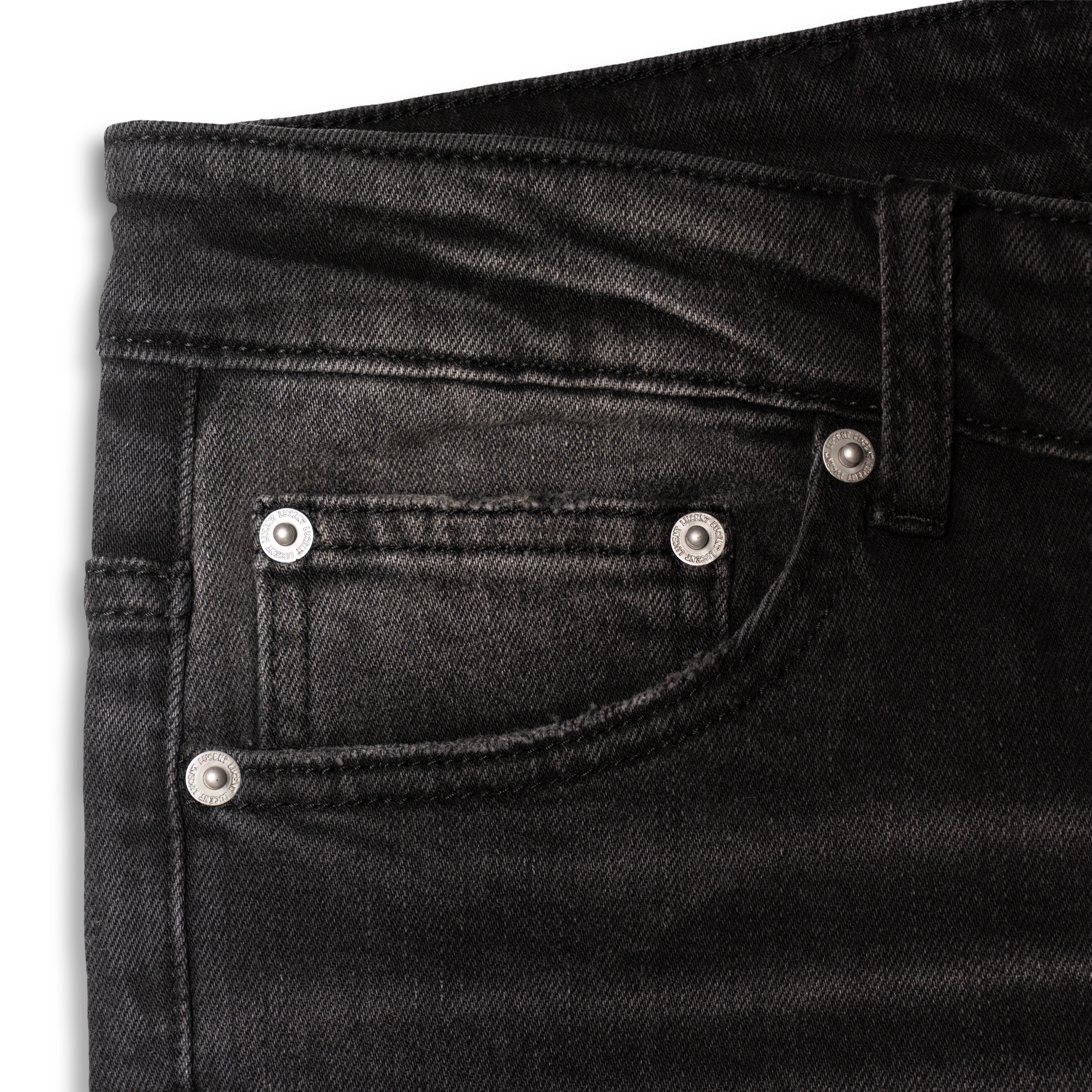 THE CANYON FLARE DENIM (BLACK) - Image 5