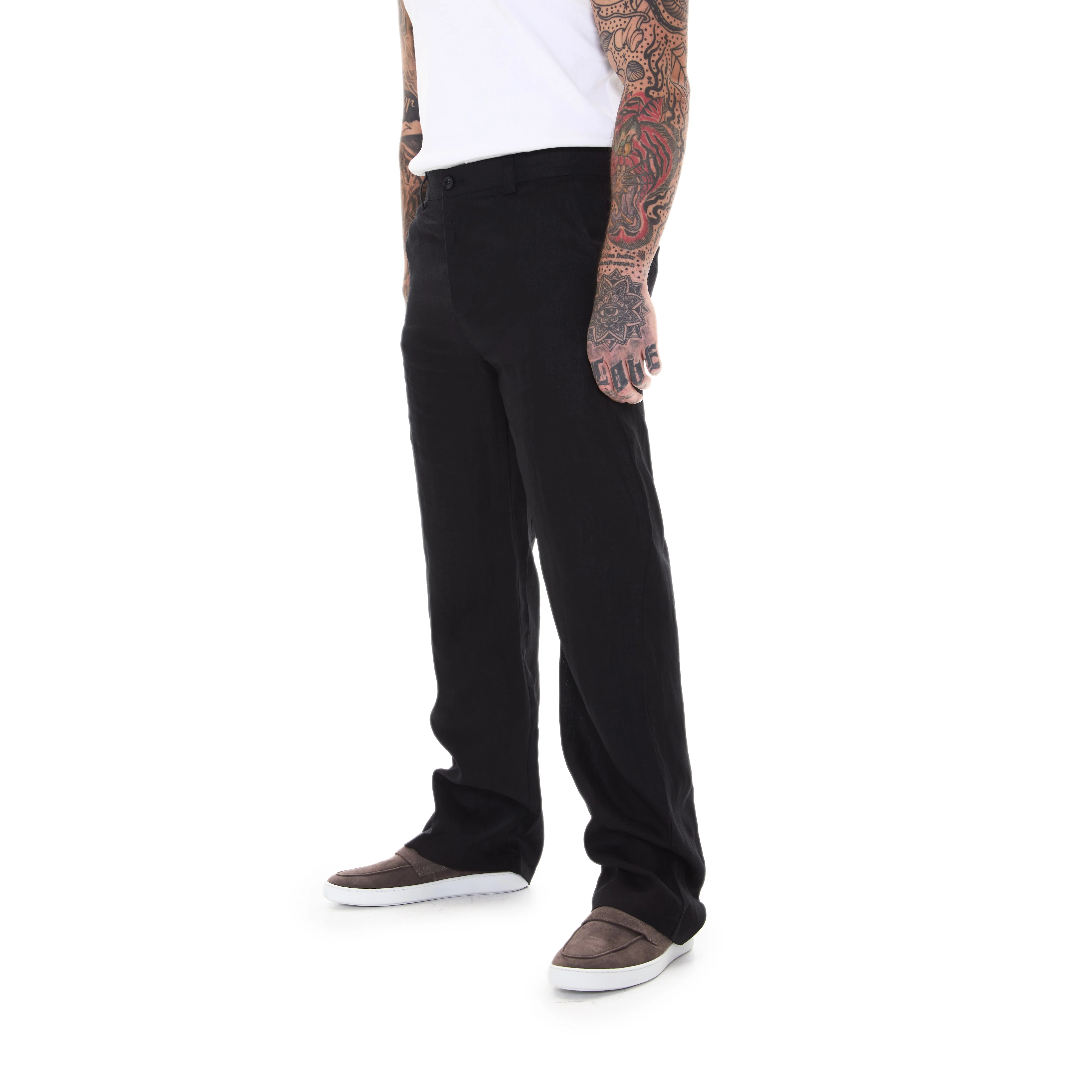THE CLASSIC LINEN (BLACK) - Image 5
