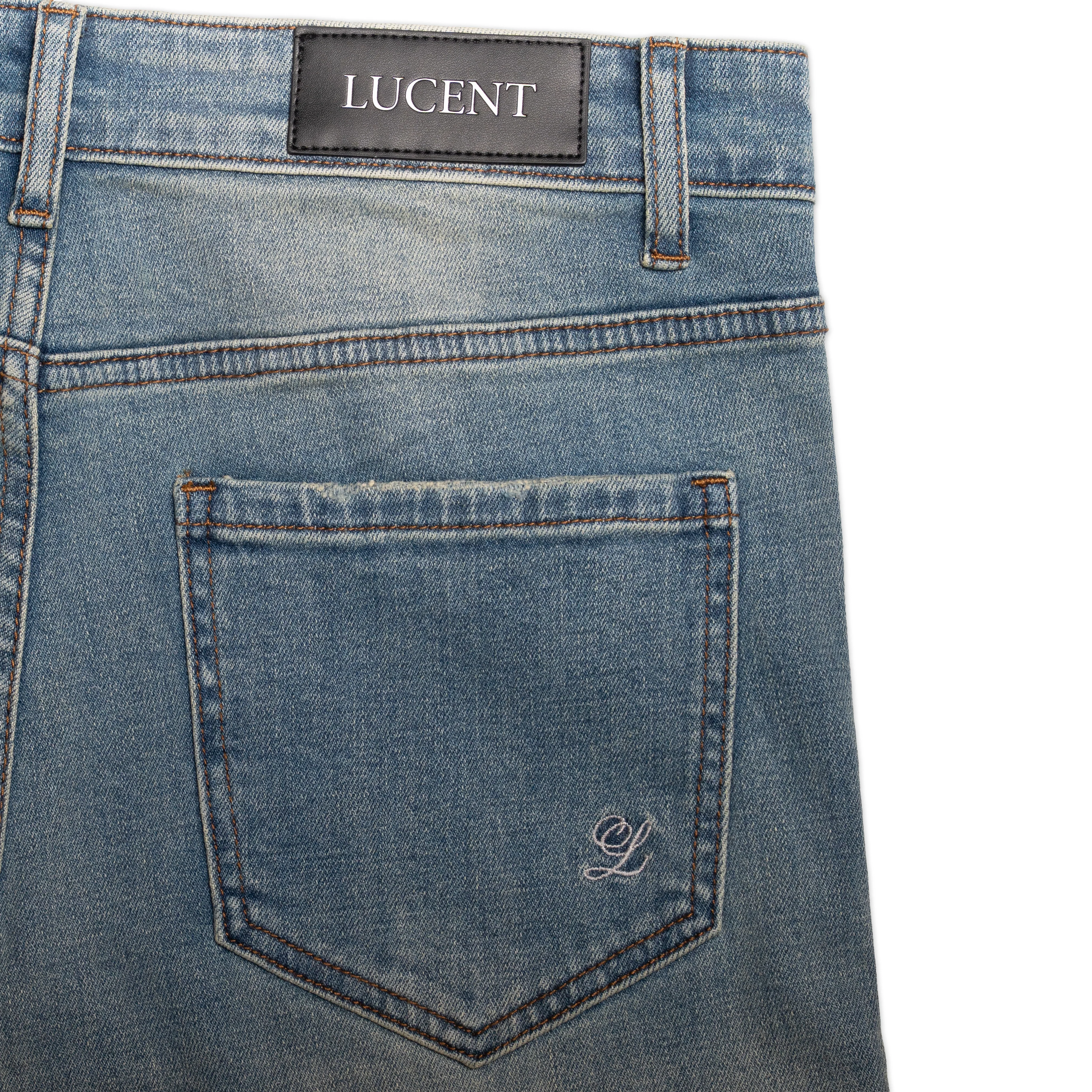 THE OBSIDIAN SLIM DENIM (BLUE) - Image 3