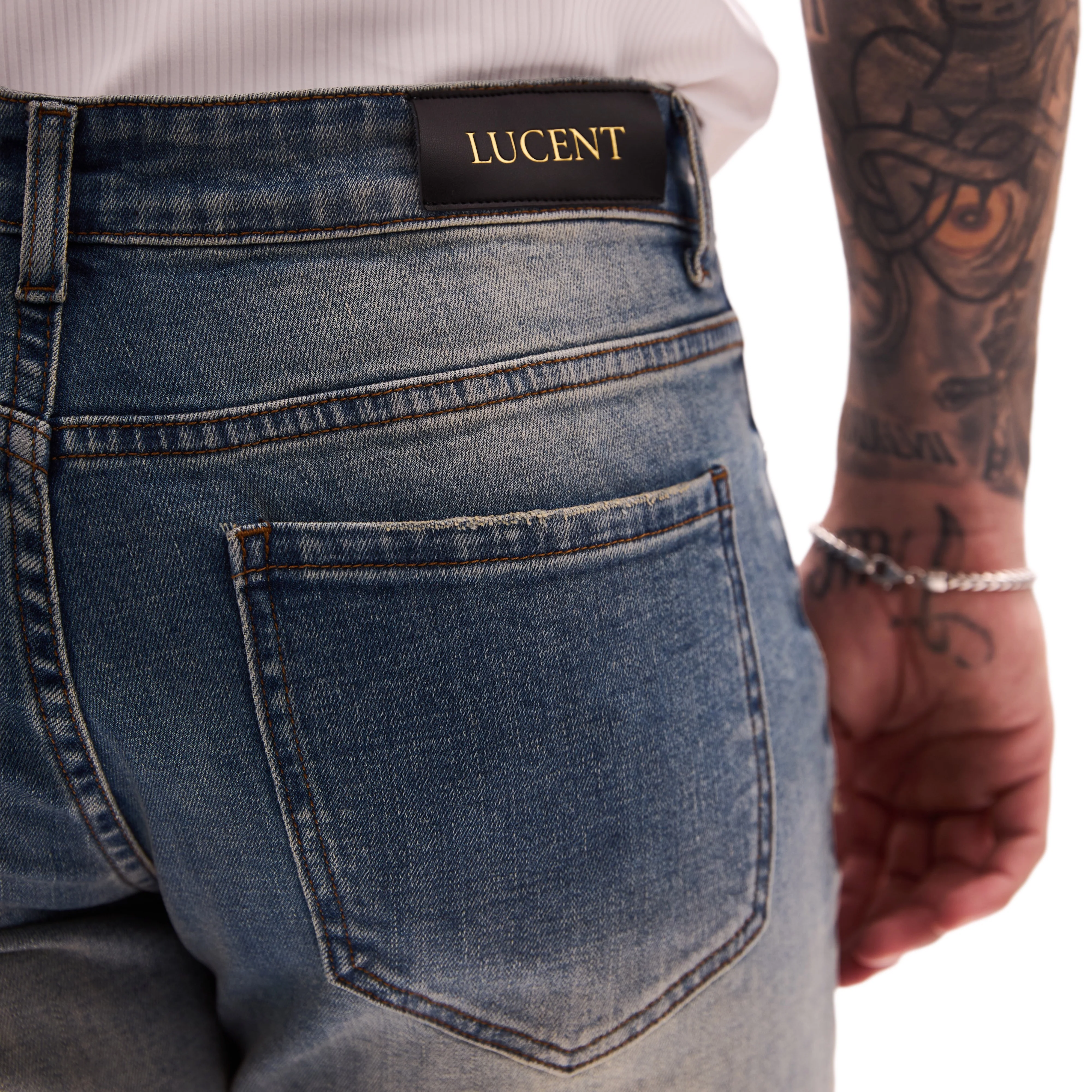 THE OBSIDIAN SLIM DENIM (BLUE) - Image 8