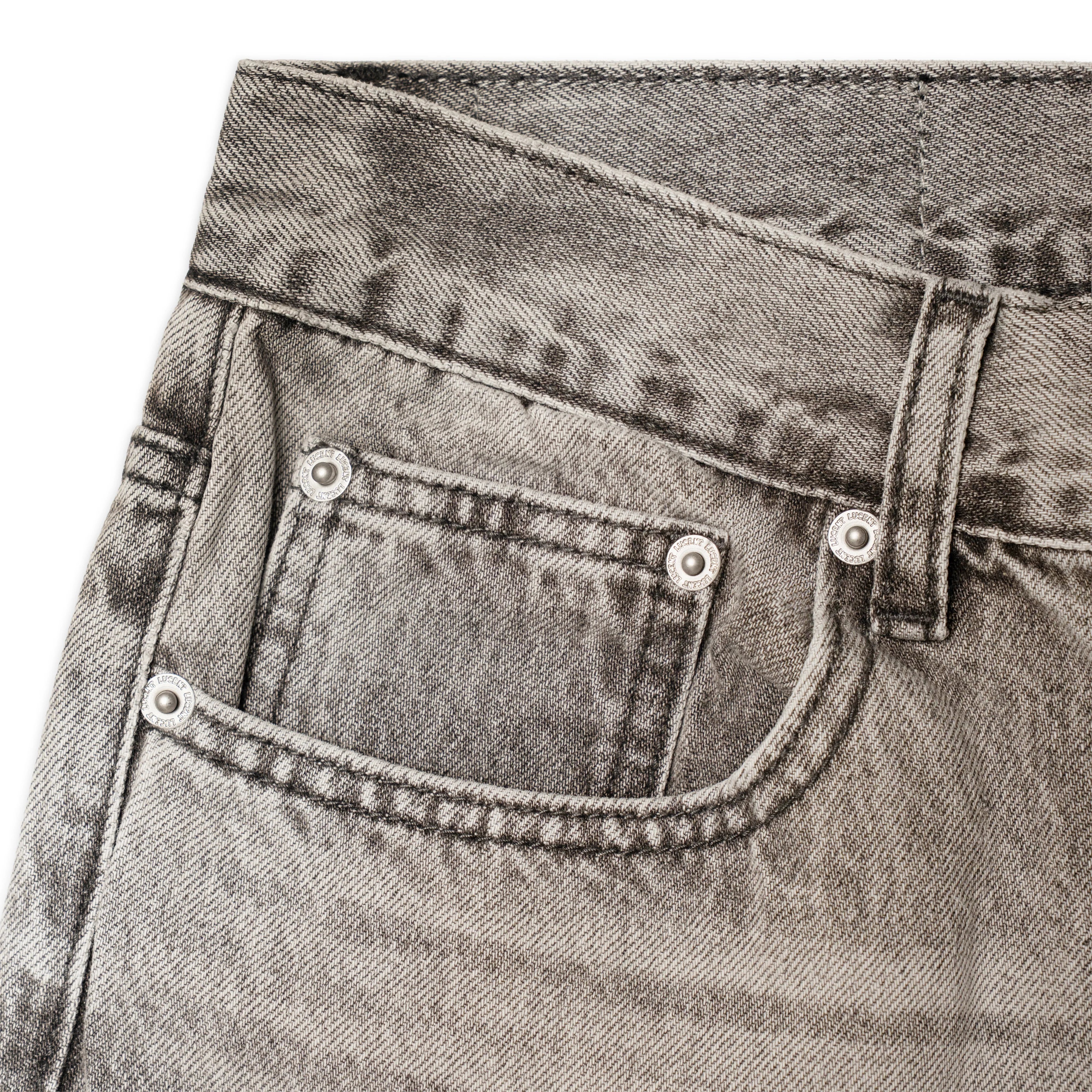 THE ROYCE STRAIGHT DENIM (GREY) - Image 5